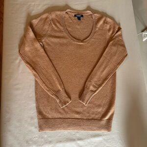 Vintage Old Navy Women's Sweater in Camel